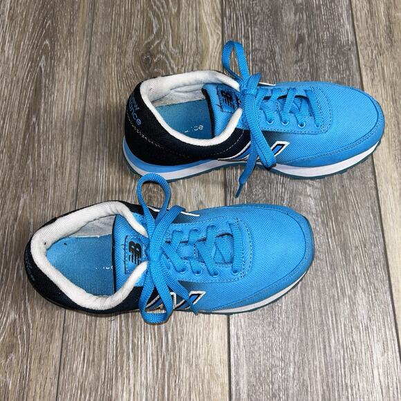 New Balance Royal Blue Black 501 Women's US Size 6 WL501HXC Sneaker Shoes - Picture 2 of 11